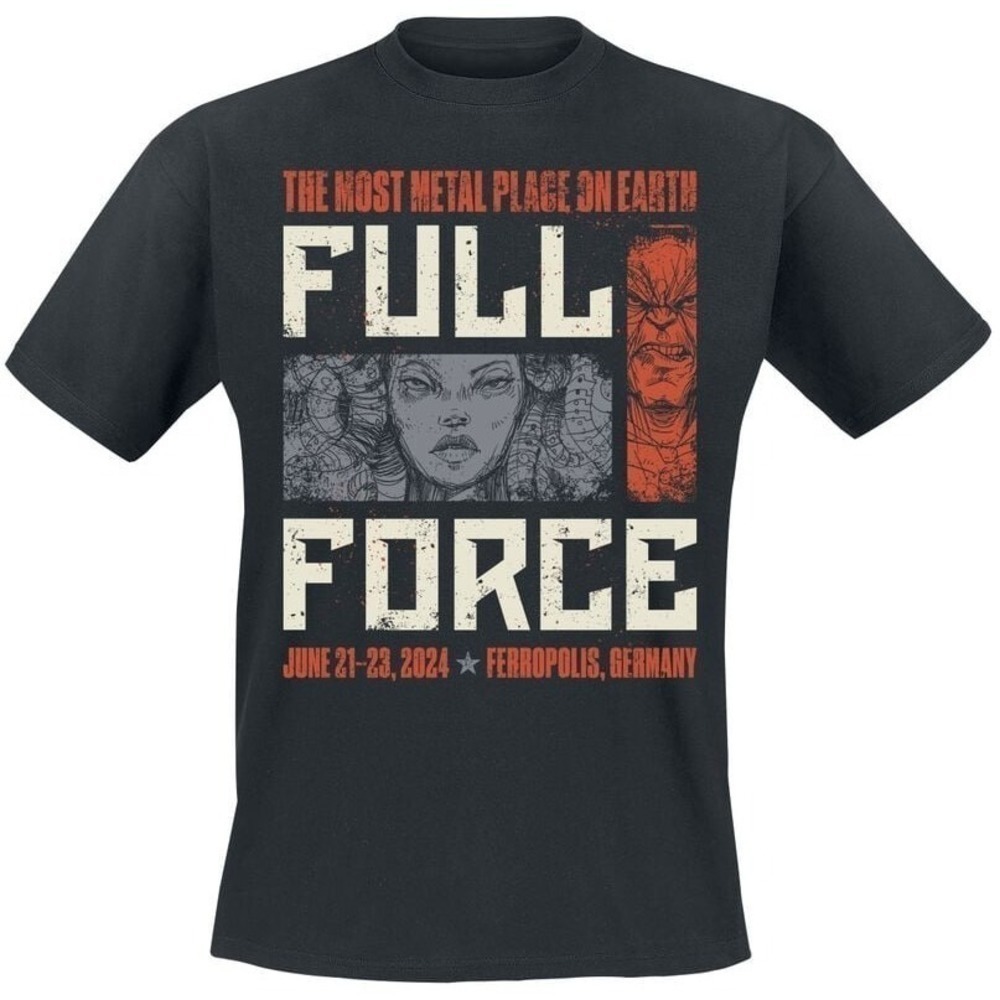 Full Force 224 The Most Metal Place On Earth Retro Fan Unisex T-Shirt